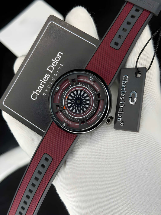 ⌚️ 𝐂𝐡𝐚𝐫𝐥𝐞𝐬 𝐃𝐞𝐥𝐨𝐧 - 💧 Waterproof • 🛡️ Official Warranty • 💵 Cash on Delivery