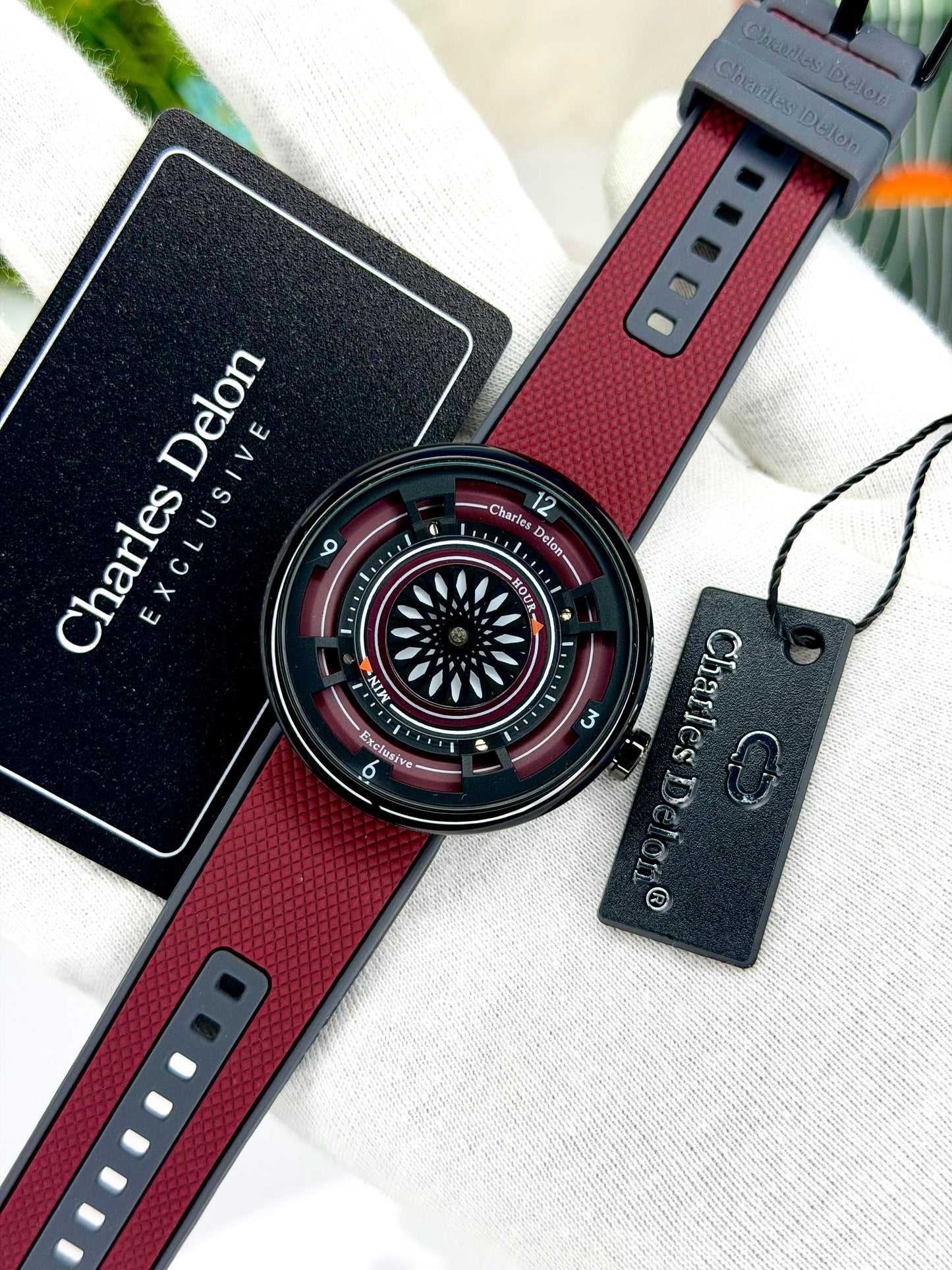 ⌚️ 𝐂𝐡𝐚𝐫𝐥𝐞𝐬 𝐃𝐞𝐥𝐨𝐧 - 💧 Waterproof • 🛡️ Official Warranty • 💵 Cash on Delivery