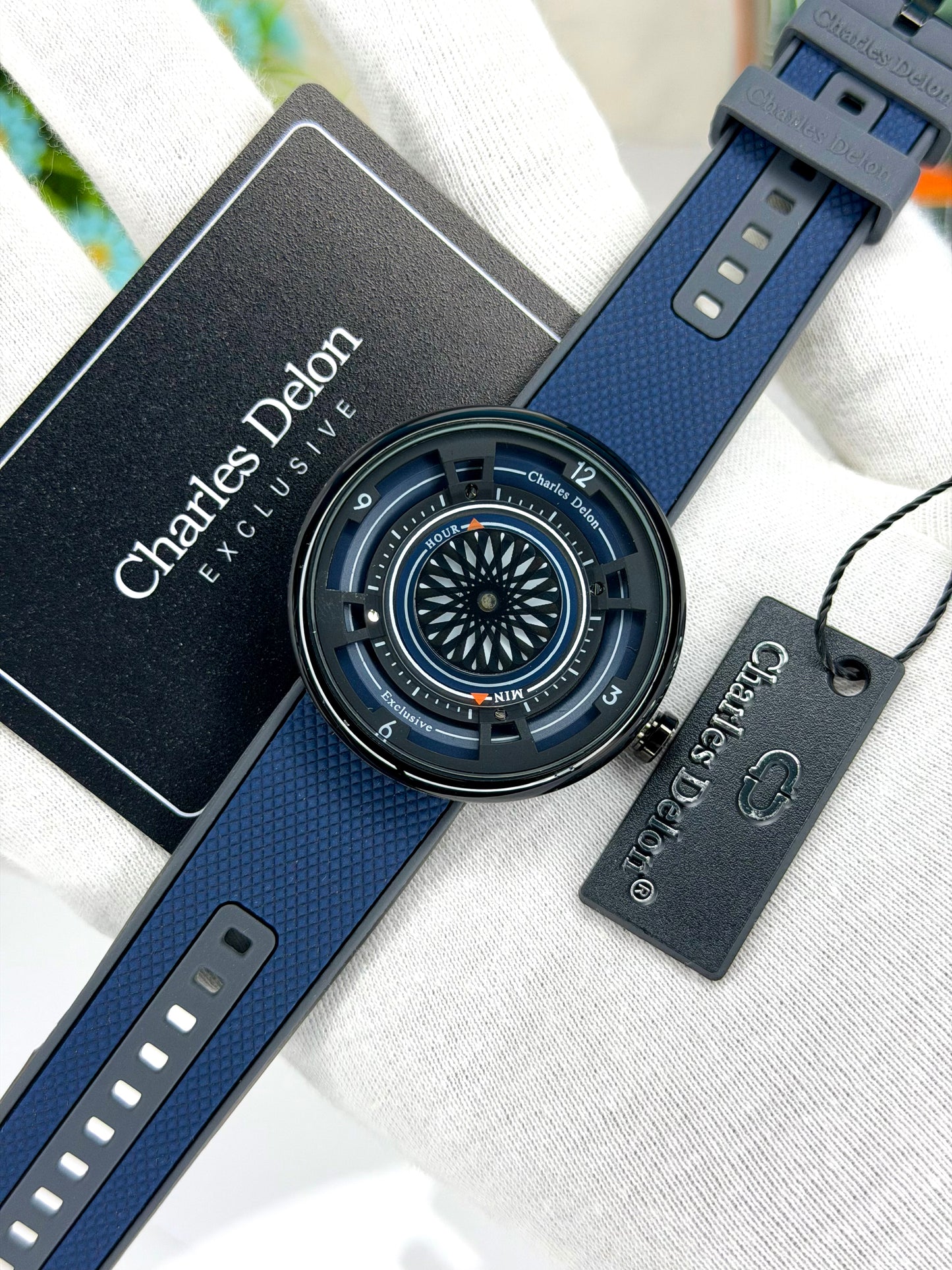 ⌚️ 𝐂𝐡𝐚𝐫𝐥𝐞𝐬 𝐃𝐞𝐥𝐨𝐧 - 💧 Waterproof • 🛡️ Official Warranty • 💵 Cash on Delivery