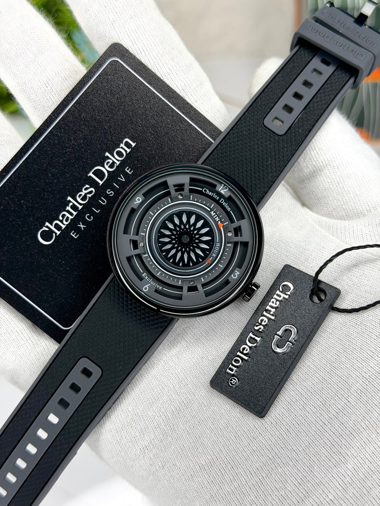 ⌚️ 𝐂𝐡𝐚𝐫𝐥𝐞𝐬 𝐃𝐞𝐥𝐨𝐧 - 💧 Waterproof • 🛡️ Official Warranty • 💵 Cash on Delivery