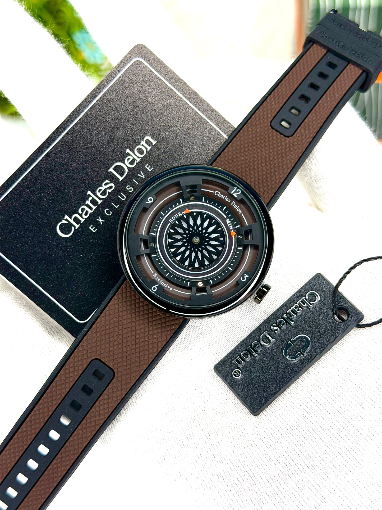 ⌚️ 𝐂𝐡𝐚𝐫𝐥𝐞𝐬 𝐃𝐞𝐥𝐨𝐧 - 💧 Waterproof • 🛡️ Official Warranty • 💵 Cash on Delivery