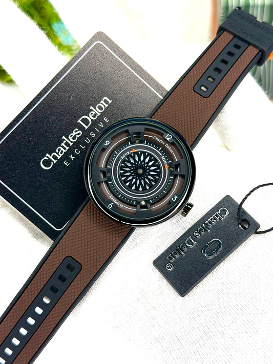 ⌚️ 𝐂𝐡𝐚𝐫𝐥𝐞𝐬 𝐃𝐞𝐥𝐨𝐧 - 💧 Waterproof • 🛡️ Official Warranty • 💵 Cash on Delivery