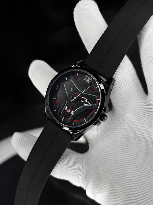 ⌚ 𝐏𝐫𝐞𝐦𝐢𝐮𝐦 𝐃𝐚𝐭𝐞 𝐃𝐢𝐬𝐩𝐥𝐚𝐲 𝐖𝐚𝐭𝐜𝐡 – 𝐌𝐚𝐠𝐧𝐞𝐭𝐢𝐜 𝐒𝐭𝐫𝐚𝐩 ✨
