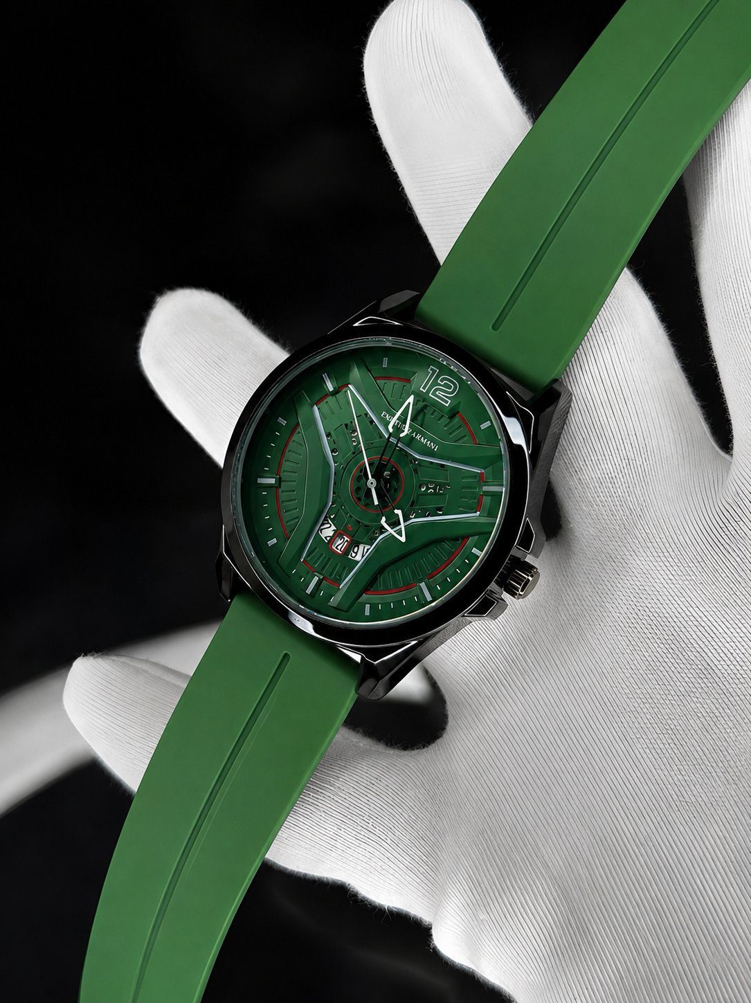 ⌚ 𝐏𝐫𝐞𝐦𝐢𝐮𝐦 𝐃𝐚𝐭𝐞 𝐃𝐢𝐬𝐩𝐥𝐚𝐲 𝐖𝐚𝐭𝐜𝐡 – 𝐌𝐚𝐠𝐧𝐞𝐭𝐢𝐜 𝐒𝐭𝐫𝐚𝐩 ✨