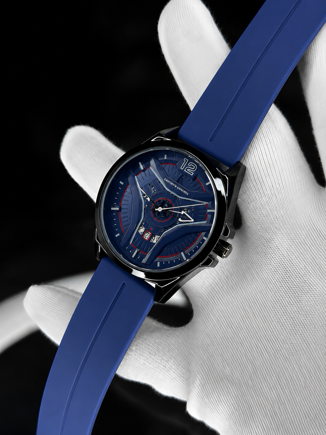⌚ 𝐏𝐫𝐞𝐦𝐢𝐮𝐦 𝐃𝐚𝐭𝐞 𝐃𝐢𝐬𝐩𝐥𝐚𝐲 𝐖𝐚𝐭𝐜𝐡 – 𝐌𝐚𝐠𝐧𝐞𝐭𝐢𝐜 𝐒𝐭𝐫𝐚𝐩 ✨