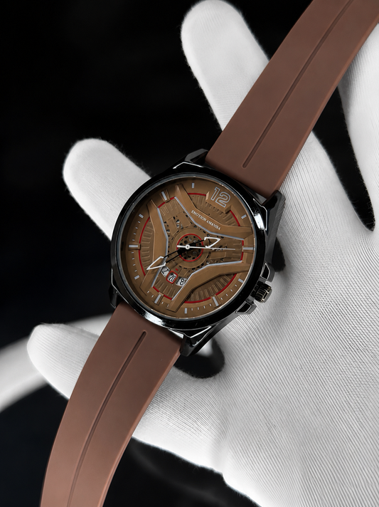 ⌚ 𝐏𝐫𝐞𝐦𝐢𝐮𝐦 𝐃𝐚𝐭𝐞 𝐃𝐢𝐬𝐩𝐥𝐚𝐲 𝐖𝐚𝐭𝐜𝐡 – 𝐌𝐚𝐠𝐧𝐞𝐭𝐢𝐜 𝐒𝐭𝐫𝐚𝐩 ✨